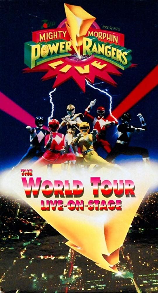 Постер Mighty Morphin Power Rangers Live: The World Tour Live-on-Stage